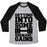 Virgin Teez  Baseball Tee Unisex Tri-Blend Baseball Tee / small / Athletic Gray / Black GETTING INTO SOME SHENANIGAINS UNISEX TRI-BLEND BASEBALL TEE