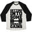 Virgin Teez  Baseball Tee Unisex Tri-Blend Baseball Tee / small / Oatmeal / Black GETTING INTO SOME SHENANIGAINS UNISEX TRI-BLEND BASEBALL TEE