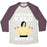 Virgin Teez  Baseball Tee Unisex Tri-Blend Baseball Tee / small / Oatmeal / Maroon GETTING KYLO RIPPED UNISEX TRI-BLEND BASEBALL TEE
