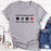 Types Of Snowflakes T-Shirt