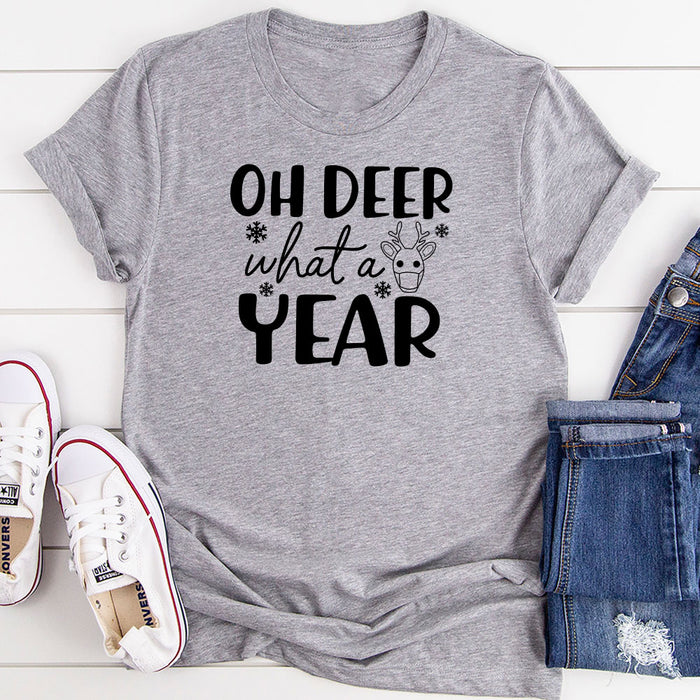 Oh Deer What A Year T-Shirt