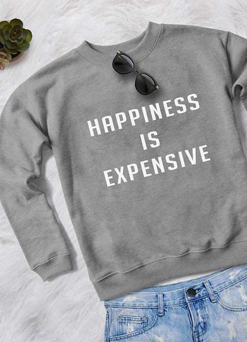 Sadaf Hamid Sweat Shirt HAPPINESS WOMEN SWEAT SHIRT