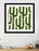 LUVD Framed Art Prints Happy Cacti Frame