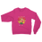 VIRGIN TEEZ Sweat shirt Safety Pink / S Hawaiian Pizza Classic Adult Sweatshirt