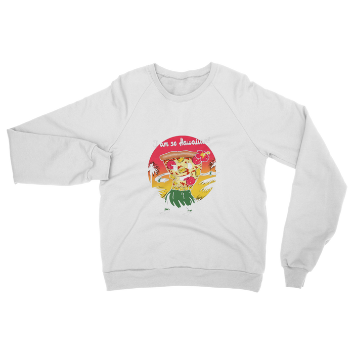 VIRGIN TEEZ Sweat shirt White / S Hawaiian Pizza Classic Adult Sweatshirt