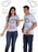 HUM TUM T-SHIRT He is Mine, She is Mine Couple T-Shirts