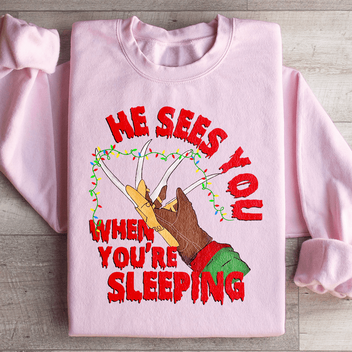 He Sees You When You're Sleeping