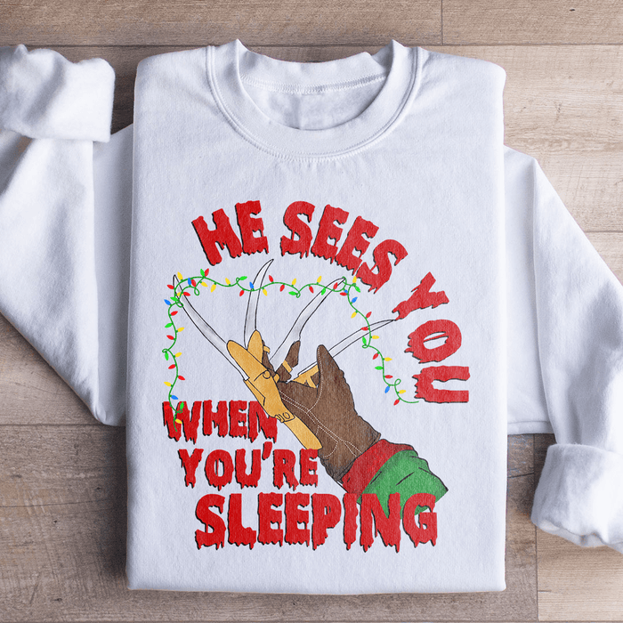 He Sees You When You're Sleeping