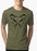 Aneeq Arshad T-shirt SMALL / Green Heart Tattoo Half Sleeves Melange T-shirt
