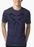Aneeq Arshad T-shirt SMALL / Navy Heart Tattoo Half Sleeves Melange T-shirt