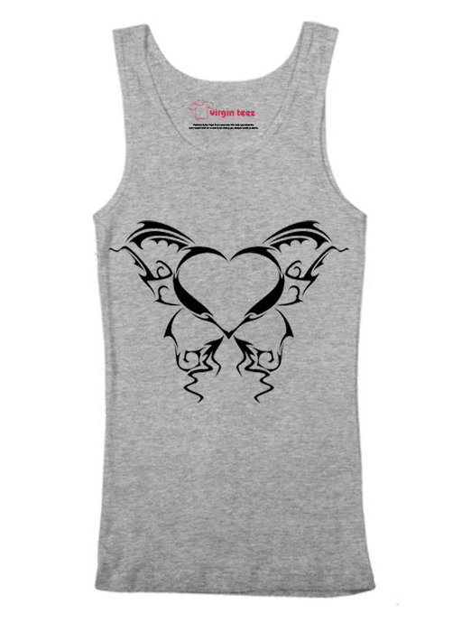Aneeq Arshad Tank Top Heart Tattoo Tank Top