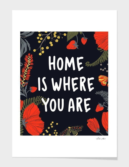 The Pillow pillows Home is where you are  Cushion/Pillow