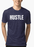Virgin Teez T-shirt Hustle Half Sleeves Melange T-shirt