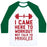 Virgin Teez  Baseball Tee Unisex Classic Baseball Tee / x-small / White/Dark Green I CAME HERE TO WORKOUT NOT TALK TO MUGGLES UNISEX CLASSIC BASEBALL TEE