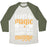 Virgin Teez  Baseball Tee Unisex Tri-Blend Baseball Tee / small / Oatmeal / Moss I CAN BE A SWOLE-ASS MUGGLE UNISEX TRI-BLEND BASEBALL TEE