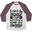 Virgin Teez  Baseball Tee Unisex Tri-Blend Baseball Tee / small / Oatmeal / Maroon I CAN BE A SWOLE-ASS MUGGLE UNISEX TRI-BLEND BASEBALL TEE