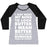 Virgin Teez  Baseball Tee Women's Tri-Blend Baseball Tee / small / Athletic Gray / Black I JUST WANT MY BUNS TO LOOK BUTTER I MEAN BETTER BUT ALSO BUTTER RUNNING MAKES ME HUNGRY WOMEN'S TRI-BLEND BASEBALL TEE