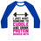 Virgin Teez  Baseball Tee Unisex Classic Baseball Tee / x-small / White/Blue I JUST WANT SOMEONE TO CUDDLE AND DRINK PROTEIN SHAKES WITH UNISEX CLASSIC BASEBALL TEE