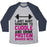 Virgin Teez  Baseball Tee Unisex Tri-Blend Baseball Tee / small / Athletic Gray / Navy I JUST WANT SOMEONE TO CUDDLE AND DRINK PROTEIN SHAKES WITH UNISEX TRI-BLEND BASEBALL TEE