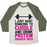 Virgin Teez  Baseball Tee Unisex Tri-Blend Baseball Tee / small / Oatmeal / Moss I JUST WANT SOMEONE TO CUDDLE AND DRINK PROTEIN SHAKES WITH UNISEX TRI-BLEND BASEBALL TEE