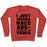 Virgin Teez  Pullover Crewneck Sweatshirt / x-small / Heathered Red I JUST WANT TO HAVE ABS...OLUTELY ALL THE VODKA CREWNECK SWEATSHIRT