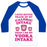 Virgin Teez  Baseball Tee Unisex Classic Baseball Tee / x-small / White/Blue I KEEP BETTER TRACK OF MY CALORIC INTAKE THAN I DO MY VODKA INTAKE UNISEX CLASSIC BASEBALL TEE