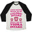 Virgin Teez  Baseball Tee Unisex Tri-Blend Baseball Tee / small / Oatmeal / Black I KEEP BETTER TRACK OF MY CALORIC INTAKE THAN I DO MY VODKA INTAKE UNISEX TRI-BLEND BASEBALL TEE