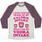 Virgin Teez  Baseball Tee Unisex Tri-Blend Baseball Tee / small / Oatmeal / Maroon I KEEP BETTER TRACK OF MY CALORIC INTAKE THAN I DO MY VODKA INTAKE UNISEX TRI-BLEND BASEBALL TEE