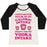 Virgin Teez  Baseball Tee Women's Tri-Blend Baseball Tee / small / Oatmeal / Black I KEEP BETTER TRACK OF MY CALORIC INTAKE THAN I DO MY VODKA INTAKE WOMEN'S TRI-BLEND BASEBALL TEE