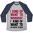 Virgin Teez  Baseball Tee Unisex Tri-Blend Baseball Tee / small / Athletic Gray / Navy I KIND OF WANT TO WORKOUT, I KIND OF WANT TO GO BACK TO BED UNISEX TRI-BLEND BASEBALL TEE