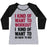 Virgin Teez  Baseball Tee Women's Tri-Blend Baseball Tee / small / Athletic Gray / Black I KIND OF WANT TO WORKOUT, I KIND OF WANT TO GO BACK TO BED WOMEN'S TRI-BLEND BASEBALL TEE