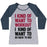 Virgin Teez  Baseball Tee Women's Tri-Blend Baseball Tee / small / Athletic Gray / Navy I KIND OF WANT TO WORKOUT, I KIND OF WANT TO GO BACK TO BED WOMEN'S TRI-BLEND BASEBALL TEE