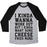 Virgin Teez  Baseball Tee Unisex Tri-Blend Baseball Tee / small / Athletic Gray / Black I KINDA WANNA WORK OUT UNISEX TRI-BLEND BASEBALL TEE