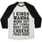 Virgin Teez  Baseball Tee Unisex Tri-Blend Baseball Tee / small / Oatmeal / Black I KINDA WANNA WORK OUT UNISEX TRI-BLEND BASEBALL TEE