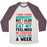 Virgin Teez  Baseball Tee Unisex Tri-Blend Baseball Tee / small / Oatmeal / Maroon I KINDA WANNA WORKOUT BUT I ALSO KINDA WANNA EAT MY FEELINGS IN CHEESE AND SLEEP FOR A WEEK UNISEX TRI-BLEND BASEBALL TEE