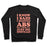 Virgin Teez  Pullover Crewneck Sweatshirt / x-small / Black I KNOW I SAID I WANTED ABS BUT I THINK I'LL JUST DIE INSTEAD CREWNECK SWEATSHIRT