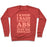 Virgin Teez  Pullover Crewneck Sweatshirt / x-small / Heathered Red I KNOW I SAID I WANTED ABS BUT I THINK I'LL JUST DIE INSTEAD CREWNECK SWEATSHIRT