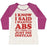 Virgin Teez  Baseball Tee Women's Tri-Blend Baseball Tee / small / Oatmeal / Berry I KNOW I SAID I WANTED ABS BUT I THINK I'LL JUST DIE INSTEAD WOMEN'S TRI-BLEND BASEBALL TEE