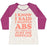 Virgin Teez  Baseball Tee Women's Tri-Blend Baseball Tee / small / Oatmeal / Berry I KNOW I SAID I WANTED ABS BUT I THINK I'LL JUST DIE INSTEAD WOMEN'S TRI-BLEND BASEBALL TEE