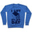 Virgin Teez  Pullover Crewneck Sweatshirt / x-small / Heathered Blue I LIFT (BOOKS) EVERY DAY CREWNECK SWEATSHIRT