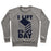 Virgin Teez  Pullover Crewneck Sweatshirt / x-small / Heathered Gray I LIFT (BOOKS) EVERY DAY CREWNECK SWEATSHIRT