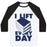 Virgin Teez  Baseball Tee Unisex Classic Baseball Tee / x-small / White/Black I LIFT (BOOKS) EVERY DAY UNISEX CLASSIC BASEBALL TEE