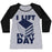 Virgin Teez  Baseball Tee Women's Tri-Blend Baseball Tee / small / Athletic Gray / Black I LIFT (BOOKS) EVERY DAY WOMEN'S TRI-BLEND BASEBALL TEE