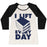Virgin Teez  Baseball Tee Women's Tri-Blend Baseball Tee / small / Oatmeal / Black I LIFT (BOOKS) EVERY DAY WOMEN'S TRI-BLEND BASEBALL TEE