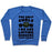 Virgin Teez  Pullover Crewneck Sweatshirt / x-small / Heathered Blue I LIFT BURGERS CREWNECK SWEATSHIRT