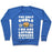 Virgin Teez  Pullover Crewneck Sweatshirt / x-small / Heathered Blue I LIFT BURGERS CREWNECK SWEATSHIRT