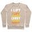 Virgin Teez  Pullover Crewneck Sweatshirt / x-small / Heathered Oatmeal I LIFT (HALLOWEEN CANDY TO MY MOUTH) CREWNECK SWEATSHIRT