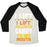 Virgin Teez  Baseball Tee Unisex Tri-Blend Baseball Tee / small / Oatmeal / Black I LIFT (HALLOWEEN CANDY TO MY MOUTH) UNISEX TRI-BLEND BASEBALL TEE