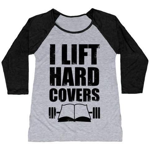 Virgin Teez  Baseball Tee Women's Tri-Blend Baseball Tee / small / Athletic Gray / Black I LIFT HARD COVERS WOMEN'S TRI-BLEND BASEBALL TEE