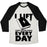 Virgin Teez  Baseball Tee Unisex Tri-Blend Baseball Tee / small / Oatmeal / Black I LIFT (HARRY POTTER BOOKS) EVERY DAY UNISEX TRI-BLEND BASEBALL TEE
